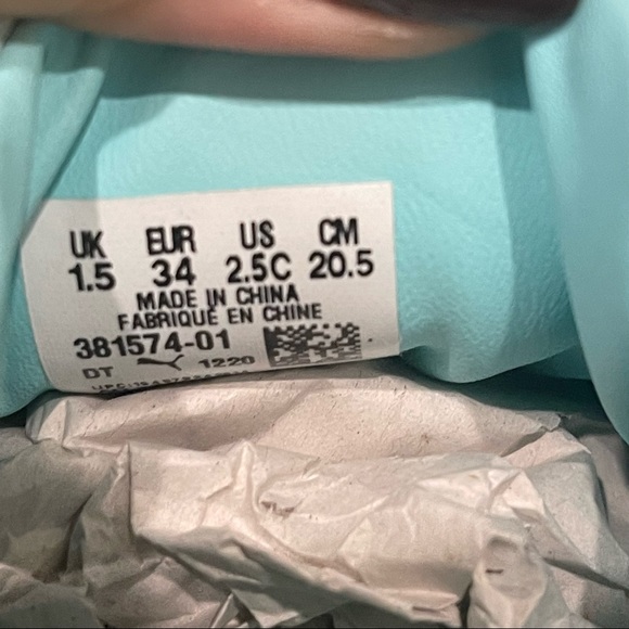 Puma Suede classic mono gold jr kids shoes sneakers - Picture 8 of 9